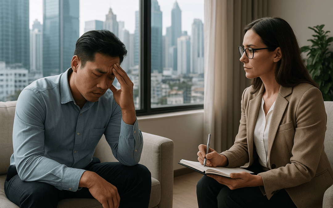 La Crise Cachée de la Santé Mentale : Pourquoi les Expatriés Financiers en Asie Luttent Sans Couverture Psychologique Adéquate