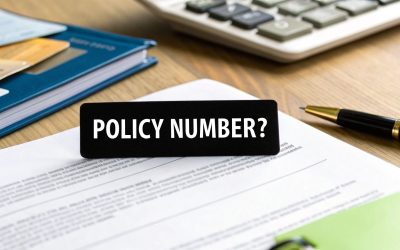 What is a policy number? Learn where to find it